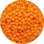 Rocailles 8/0 d. oranje 25 gram