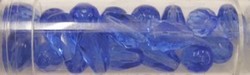 Guterman facetdruppel 10mm saffierblauw ca. 20st