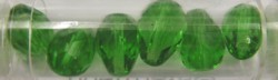 Guterman facetdruppel 13mm peridootgroen 6st
