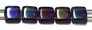 TILA kralen 6x6mm tansp l.ametist AB 25st.
