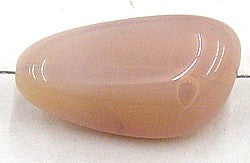 glaskraL 32X14mm melkrose per stuk