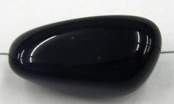 glaskraal 32x18mm zwart per stuk