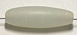 Glaskraal 23x8mm mat wit 5 stuks