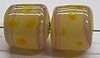 glaskraal ton 10x10 zalm/geel/rose 10 stuks