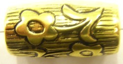 metallookkraal 29x15mm goudkl. per stuk