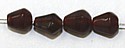 Glaskraal 6x4 konisch d. roodbruin ca 200st.
