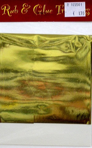 Rub & Glue Metallic goud per vel