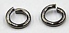 Ringetjes 8x1,25mm antraciet 10st.