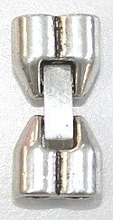 Haak-klikslot voor 2x5mm leerveter