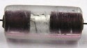 ton silverfoil band 19x9mm paars 5st.