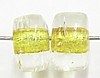 glaskr. 5x6mm tr. goudkl. kern 25st.