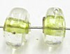 glaskr. 5x6mm tr. peridootkl. kern 25st