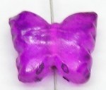 glaskr.vlinder 13x15mm fuchsia 20st.