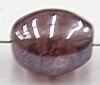 glaskraal ovaal 11x9mm l.amethyst gelusterd10 st