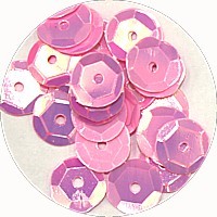 Pailleten cup 8mm zuurstokrose 10 gram