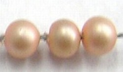 Glasparel 3mm oud rose ca 100st