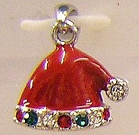 Swarovski bedel Kerstmuts rood