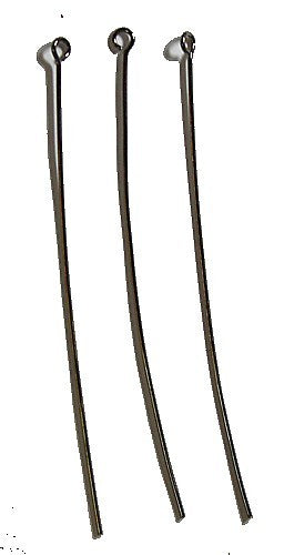 Oogstiften ca. 73mm antracietkl. 10st.