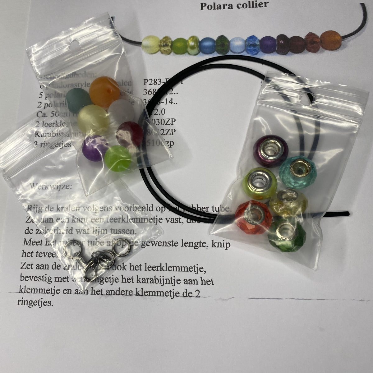 DIY-pakket Polara collier p.st.
