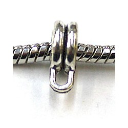 Metalen kraal gat 5mm hangoog kleine ring