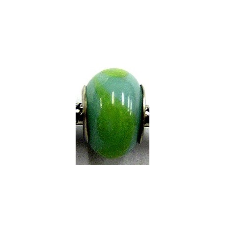 Pandorastyle kraal mint met lime design