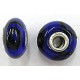 Pandorastyle kraal18mm blauw/zwart