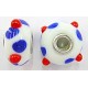 Pandorastyle kraal 20mm wit?blauw+rood