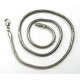 Pandorastyle ketting verzilverd 40cm