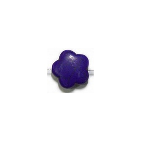 Howliet 15mm bloem blauw 2st