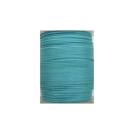 Waxcord 0,5mm licht turkoois 5meter