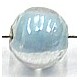 glaskraal rond 7mm tr. babyblauw 25 st