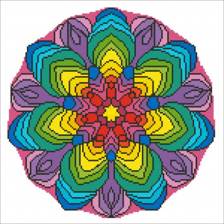 Mandala 33x33cm