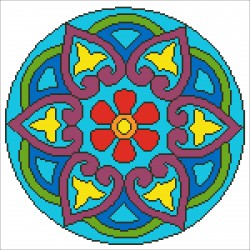 Mandala 33x33cm