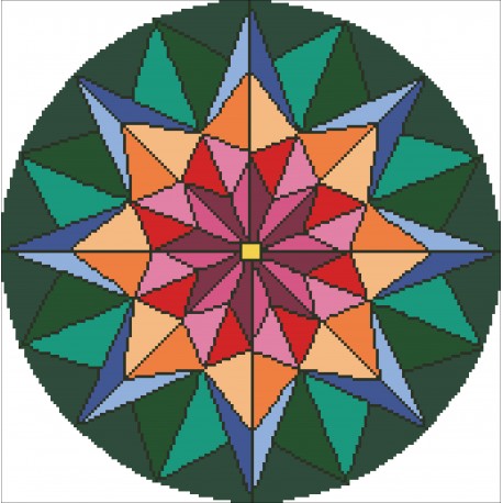 Mandala 38.5x38.5cm