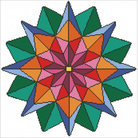 Mandala 38.5x38.5cm