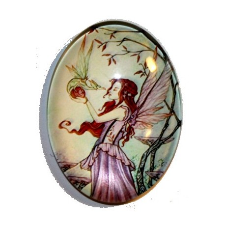 Cabochon 30x40mm Feeën figuren