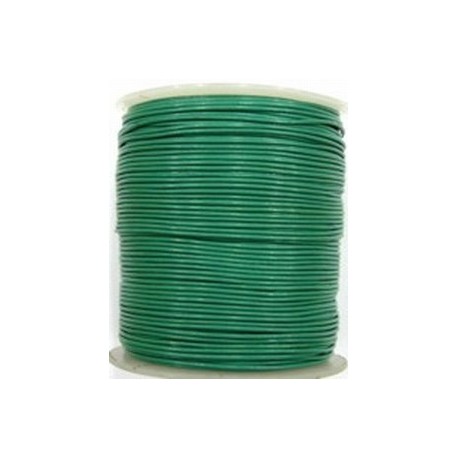 Leerveter 1mm d.groen per meter