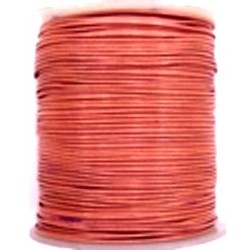 Leerveter 2mm rose per meter