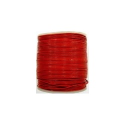 Leerveter 1mm rood per klos van 10m.