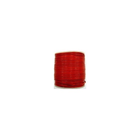 Leerveter 1mm rood per klos van 10m.