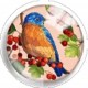 Cabochon 25mm rond vogels