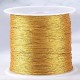 Nylon garen 0,2mm goud 100m