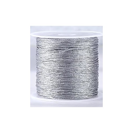 Nylon garen 0,2mm zilver 100m