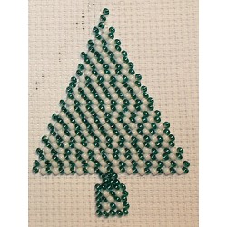 Bordurpakket kerstboom 6x8cm