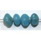 Glaskraal 4x6mm schijf opaal babyblauw ca 200st.