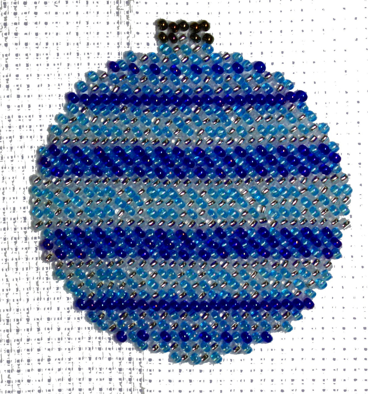 Borduurpakket Kerstbal 7x8cm