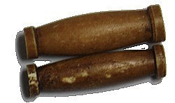 Benenen 25x6mm beige/bruin 10st.
