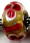 Pandorastyle kr. bruin/rose p.stuk