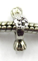Pandorastyle kr.gerhodineerd tri-bead bloem