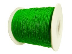 Satijnkoord 0,5mm groen 5 meter